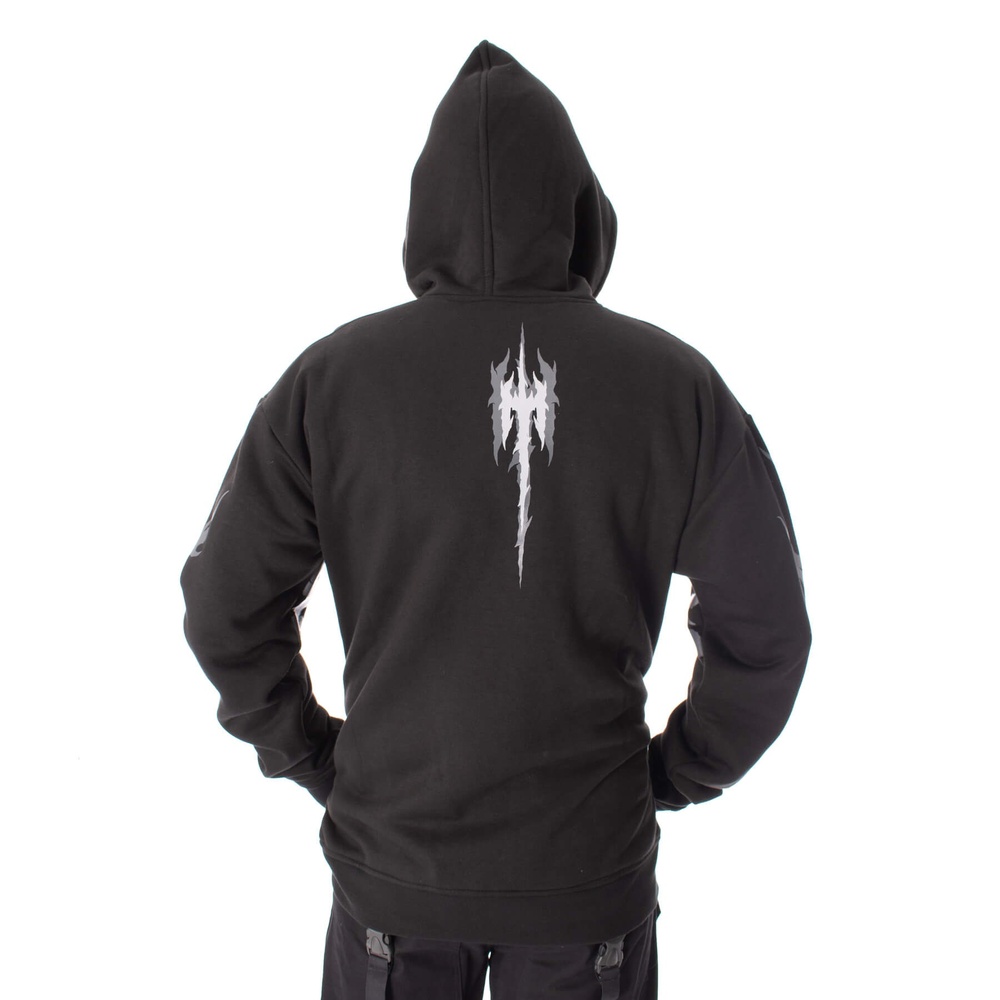 Heartless - Akumu Zip hoodie - Black/Grey